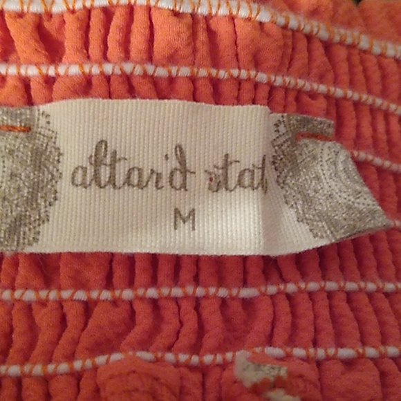 Altar'd state of the shoulder orange tunic - Picture 6 of 6
